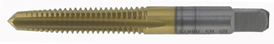 HSS Type 23-AGN Titanium Nitride Straight Flute Hand Taper Tap HSS Type 23-AGN Titanium Nitride Straight Flute Hand Taper Tap